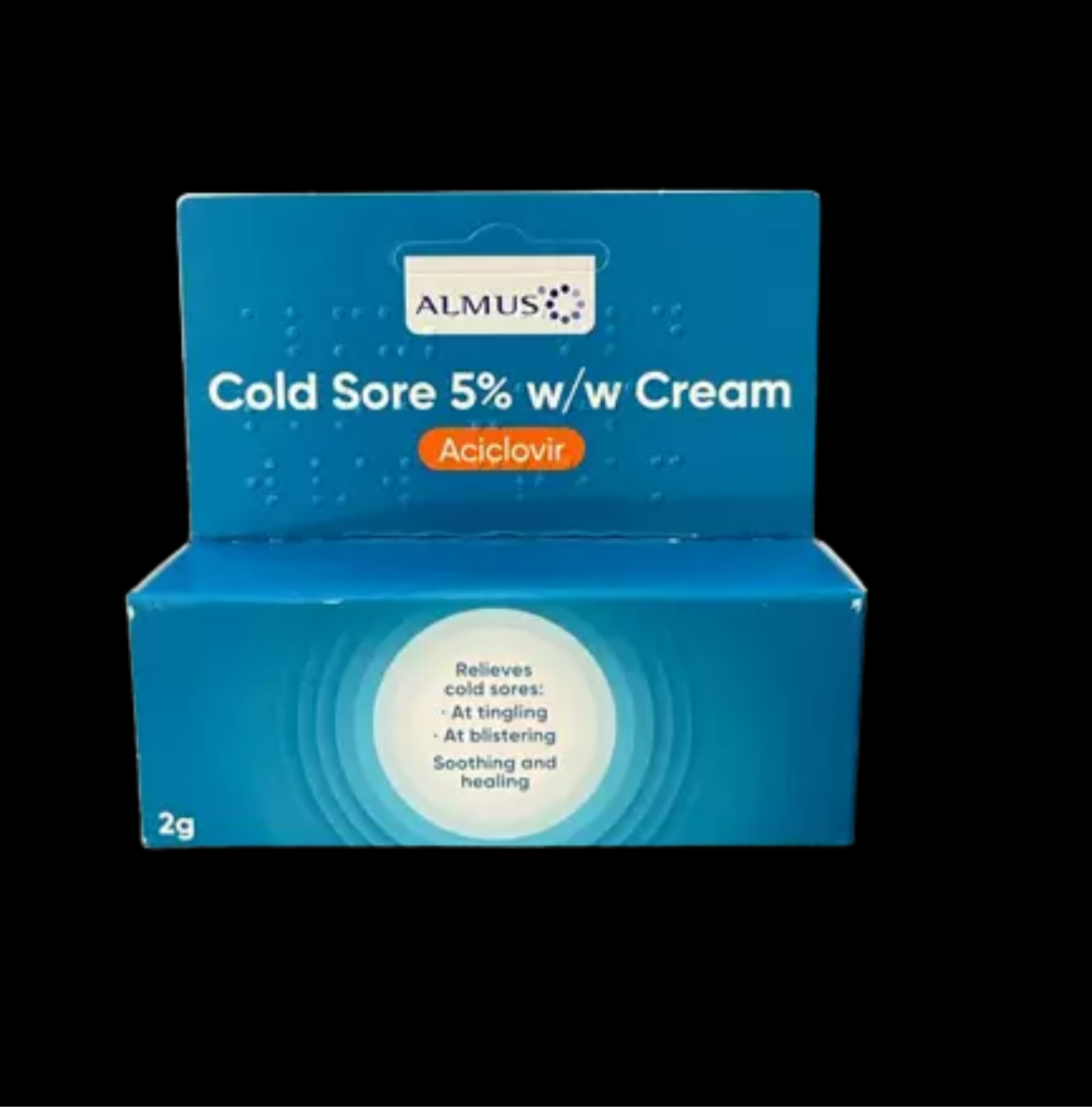 Aciclovir 5% Cold Sore Cream 2g Cream