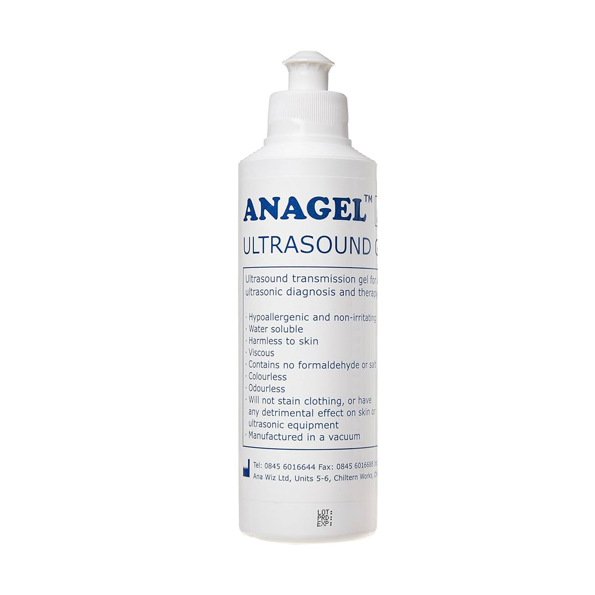 Anagel Ultrasound Gel 250ml Bottle – Two Face Aesthetics