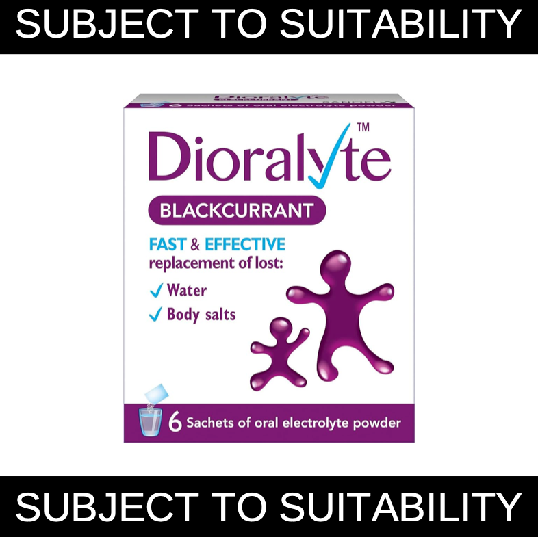 Dioralyte Blackcurrant Rehydration Sachets (6)