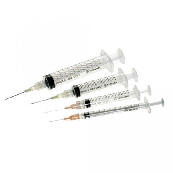 Terumo Syringe & Needle 5ml 21g x 11/2 - 40mm x 10