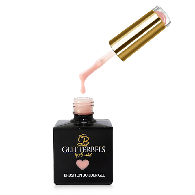 Glitterbels Brush On Builder.                           Cover Beige