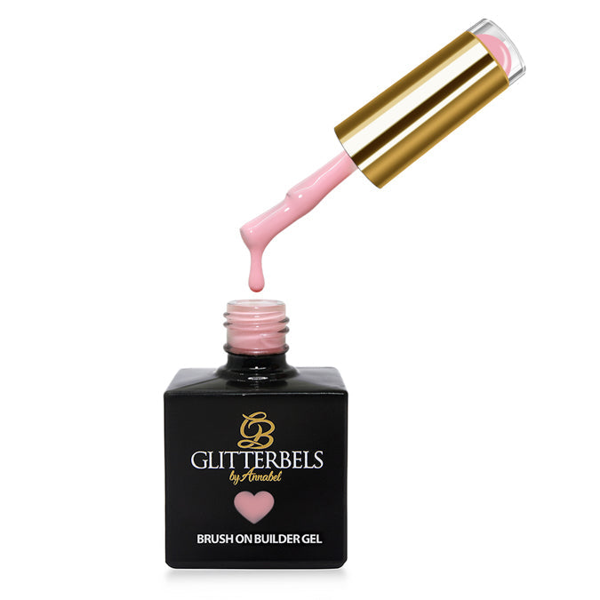 Glitterbels Brush On Builder              Strawberries & Cream