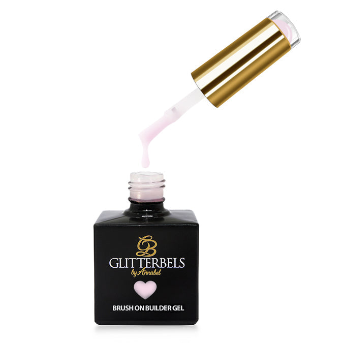 Glitterbels Brush On Builder.                               Cotton Candy