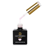 Glitterbels Brush On Builder.                               Cotton Candy