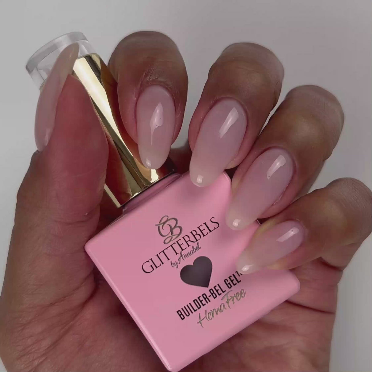 Rosabella                                                                 Hema Free Builder-Gel by Glitterbels