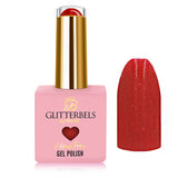 Hot Red Sparkle
Hema Free Gel Polish by Glitterbels