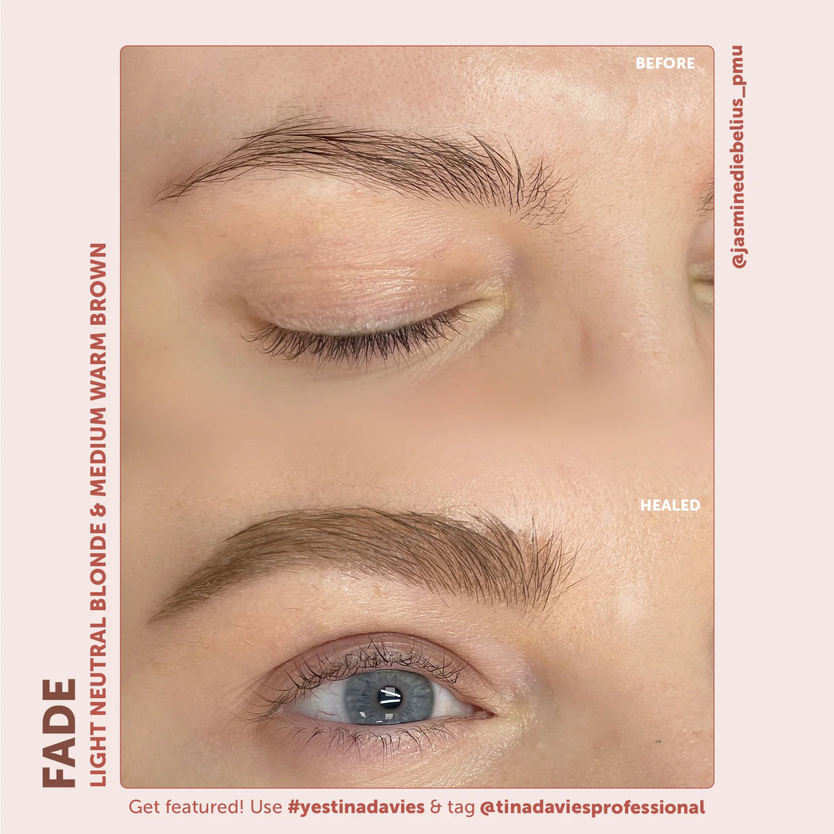 FADE Eyebrow Pigments - FADE LIGHT NEUTRAL BLONDE