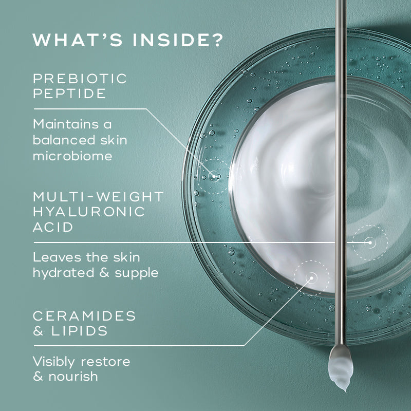 MEDIK8 TOTAL MOISTURE DAILY FACIAL CREAM™ 50ml

AM/PM Multi-Layered Moisturisation with H.E.O.® & Prebiotic Peptides