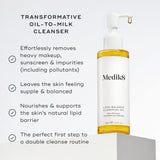 MEDIK8 LIPID-BALANCE CLEANSING OIL™ 140ml

Makeup Dissolving Transforming Cleanser