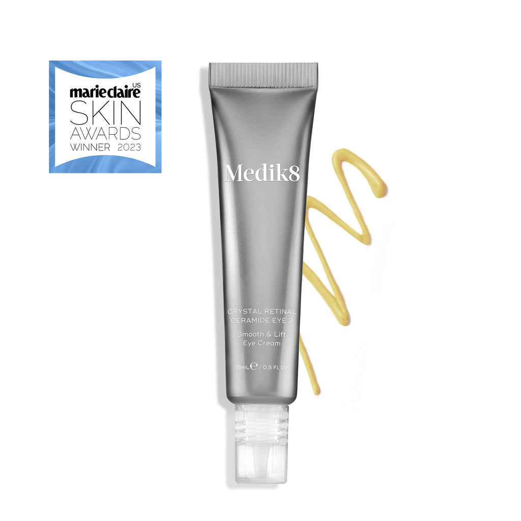 MEDIK8 CRYSTAL RETINAL® CERAMIDE EYE 3 - 15ml

Smooth & Lift Eye Cream Gentle-Release Vitamin A