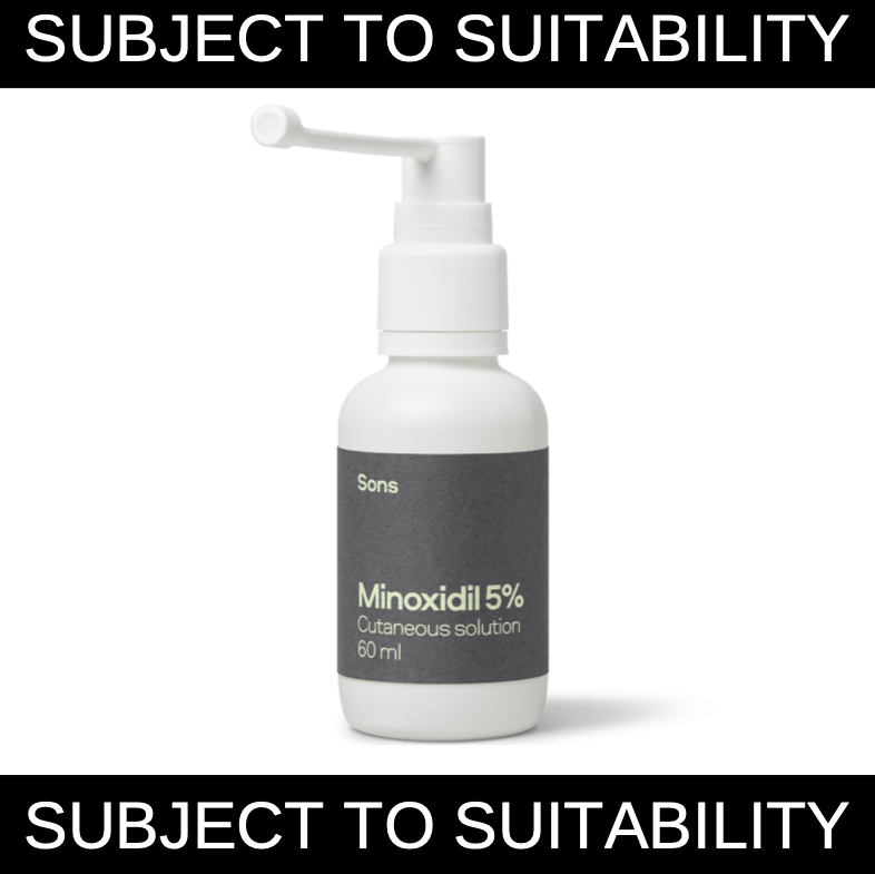 Minoxidil 5% Cutaneous Solution Spray