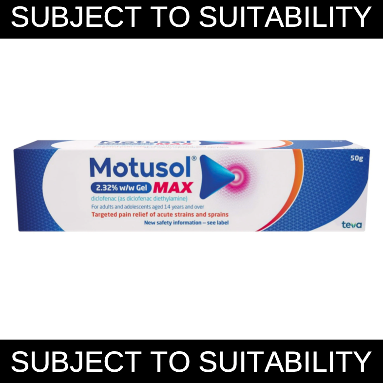 Motusol Max 2% Diclofenac 100g