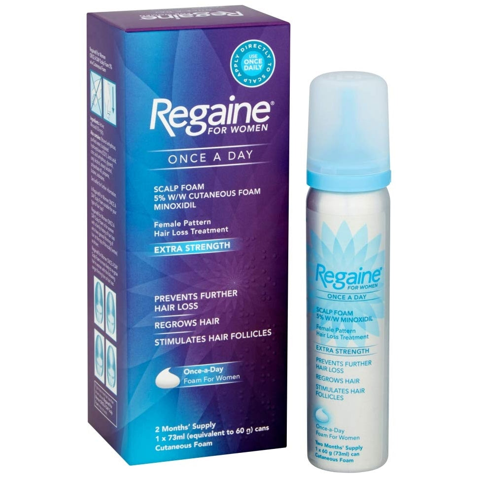 Regaine for Women Extra Strength 5% Minoxidil Foam 73ml x 1