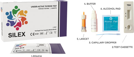 Under-Active Thyroid (TSH) Self Test Home Kit